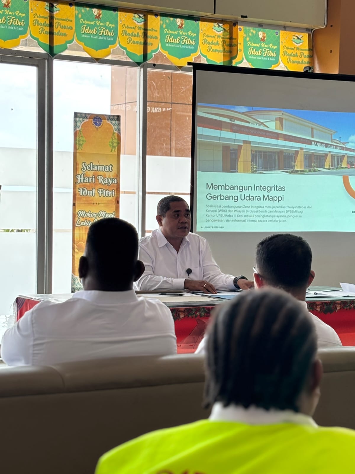 Sosialisasi Pembangunan Zona Integritas di Bandara Kepi: Tingkatkan Integritas dan Kualitas Layanan