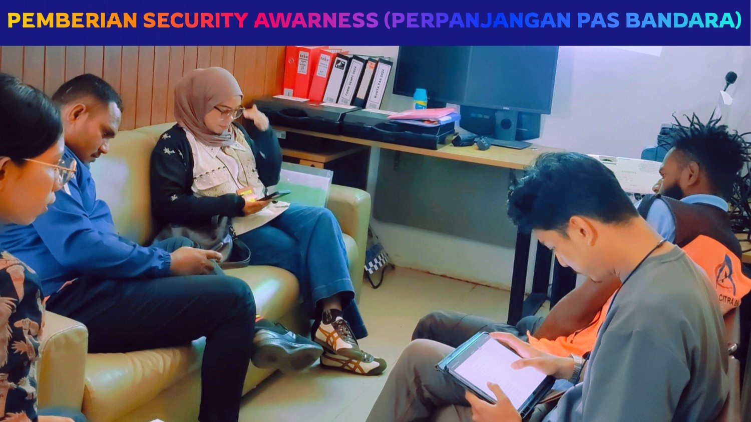 Segarkan Pemahaman Keamanan, Bandara Kepi Gelar Pemberian Security Awarness