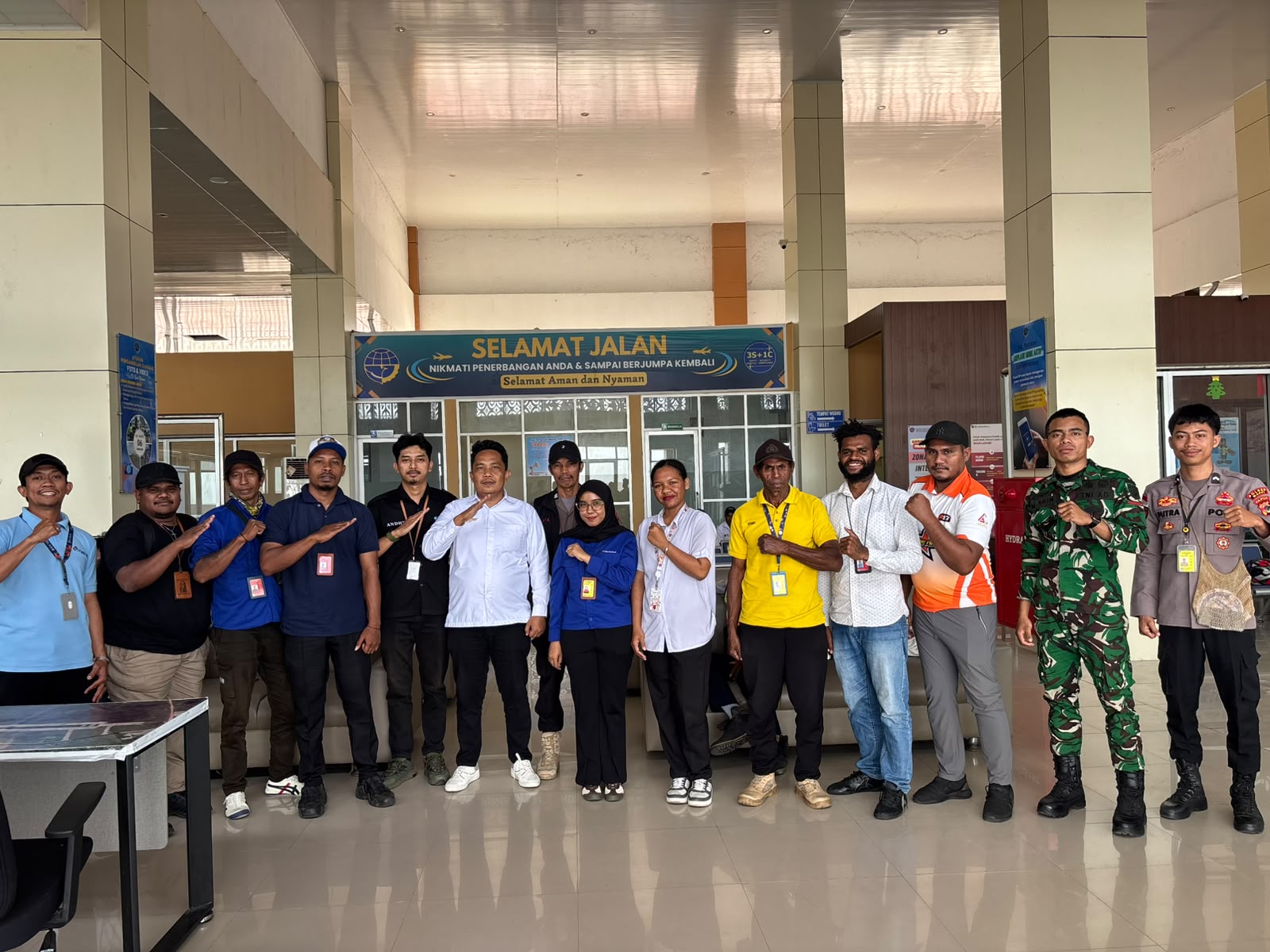 Sinergi Tanpa Batas, Bandara Kepi dan Stakeholder Gelar Doa Bersama Peringati Harhubnas 2026