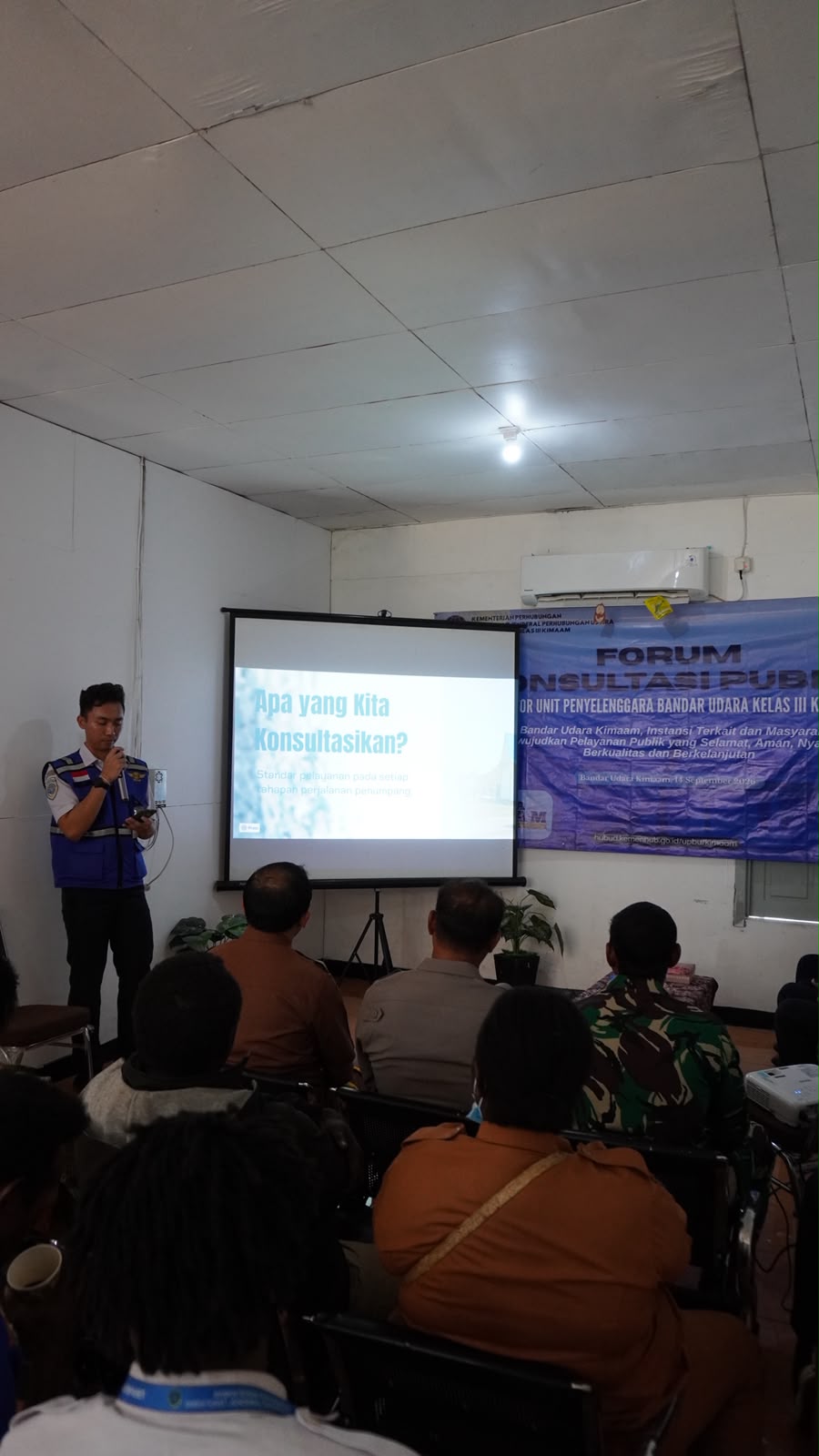 Forum Konsultasi Publik (FKP) Bandar Udara Kimaam