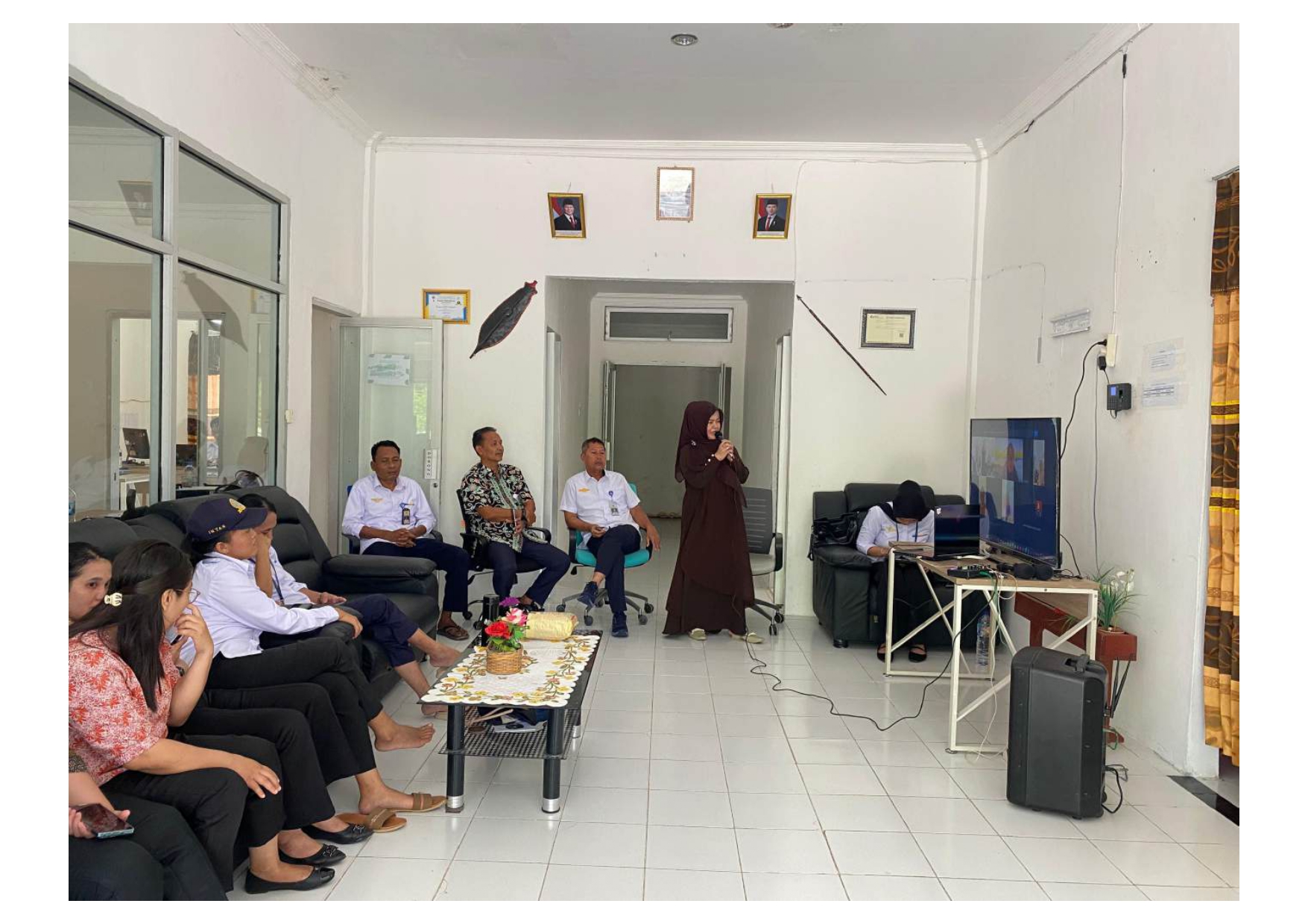 Zoom Perkenalan acara Darma Wanita