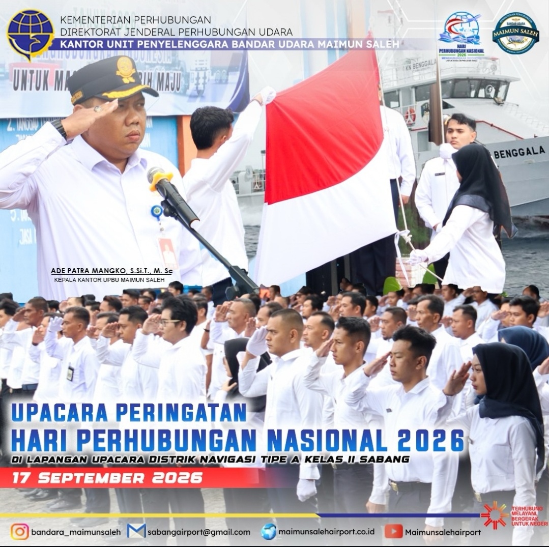 Upacara Peringatan Hari Perhubungan Nasional 2026