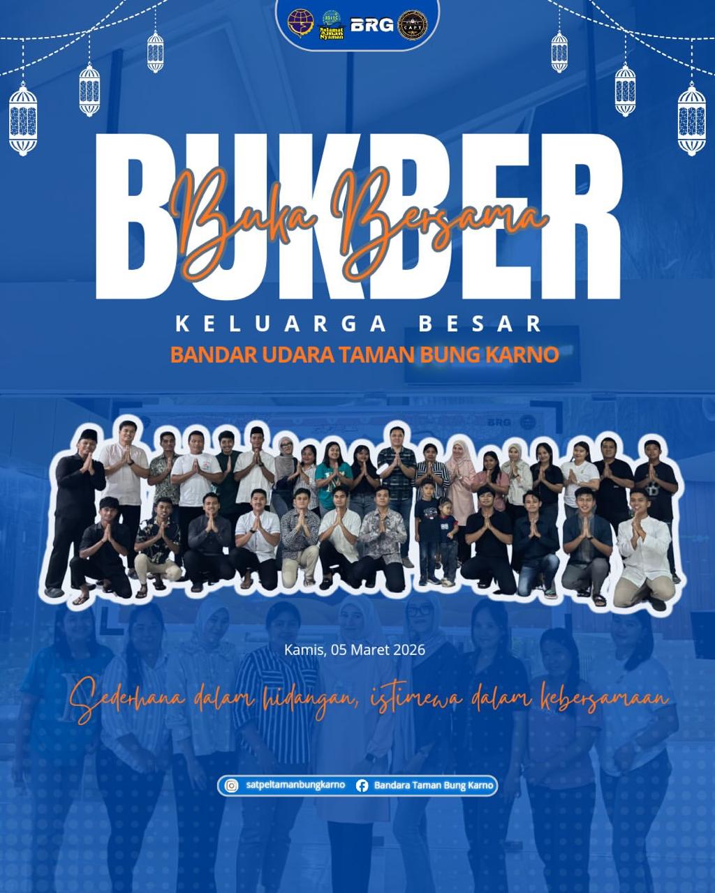 BUKA BERSAMA KELUARGA BESAR SATPEL TAMAN BUNG KARNO SITARO
