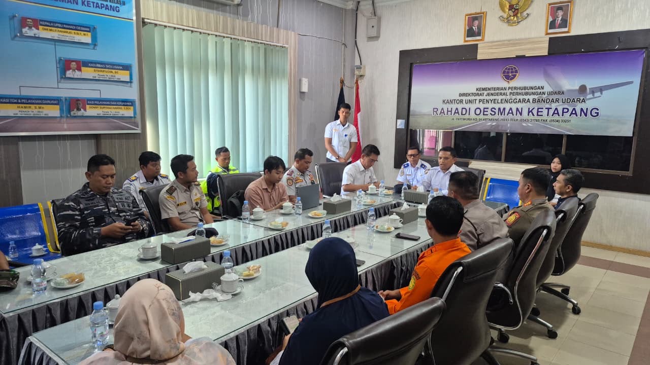 Coffee Morning Bersama Mitra Bandar Udara Rahadi Osman Ketapang