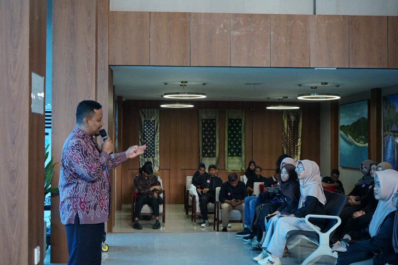 Gambar kegiatan dengan judul Sosialisasi  Bandar Udara dan Sekolah Kedinasan Perhubungan