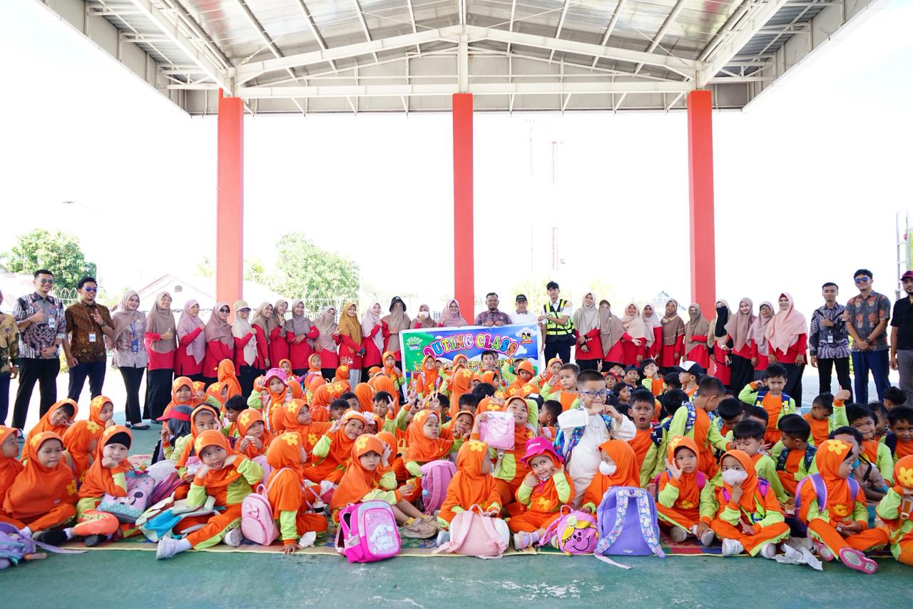 Gambar kegiatan dengan judul Sosialisasi Siswa Siswi TK
