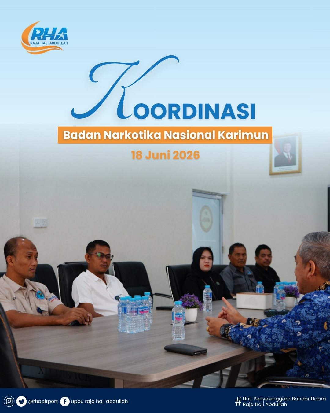 Koordinasi Badan Narkotika Nasional Karimun