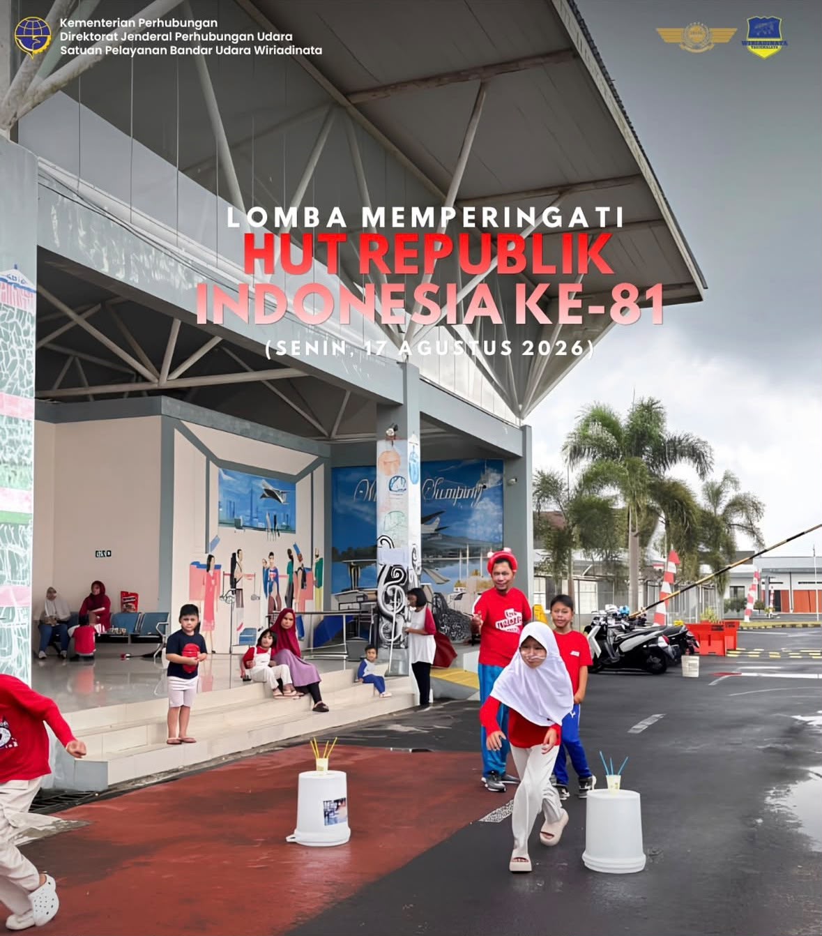 Kegiatan Lomba dalam rangka memeriahkan HUT Republik Indonesia
