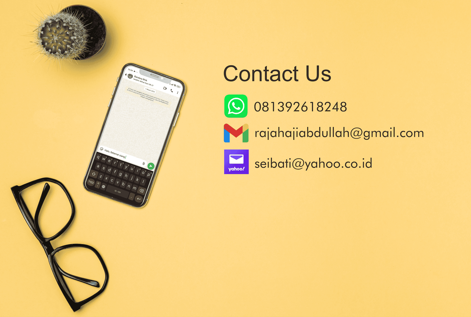 contact us