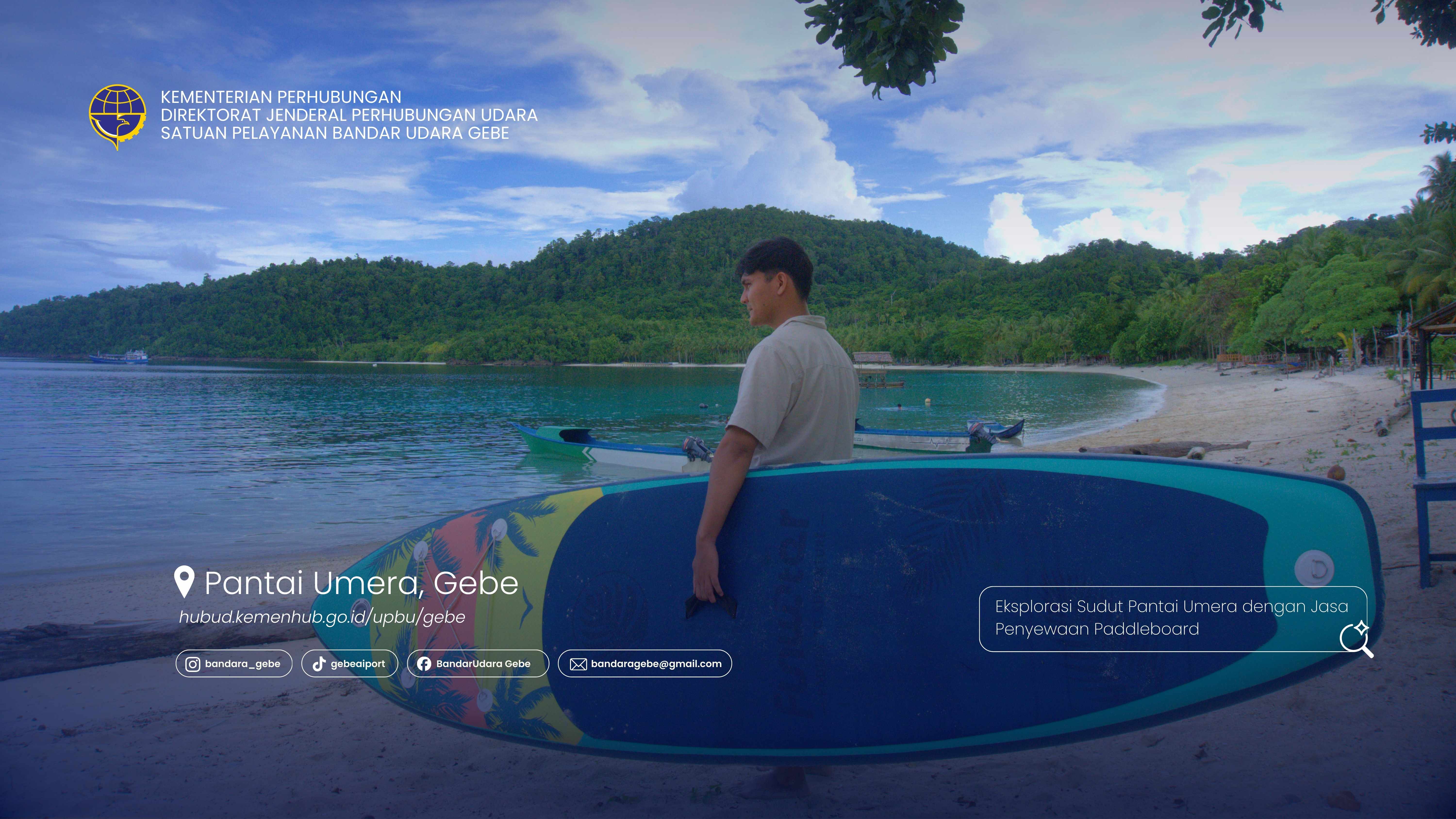 etualangan Bahari: Menjelajahi Keindahan Pantai Umera dengan Paddleboard