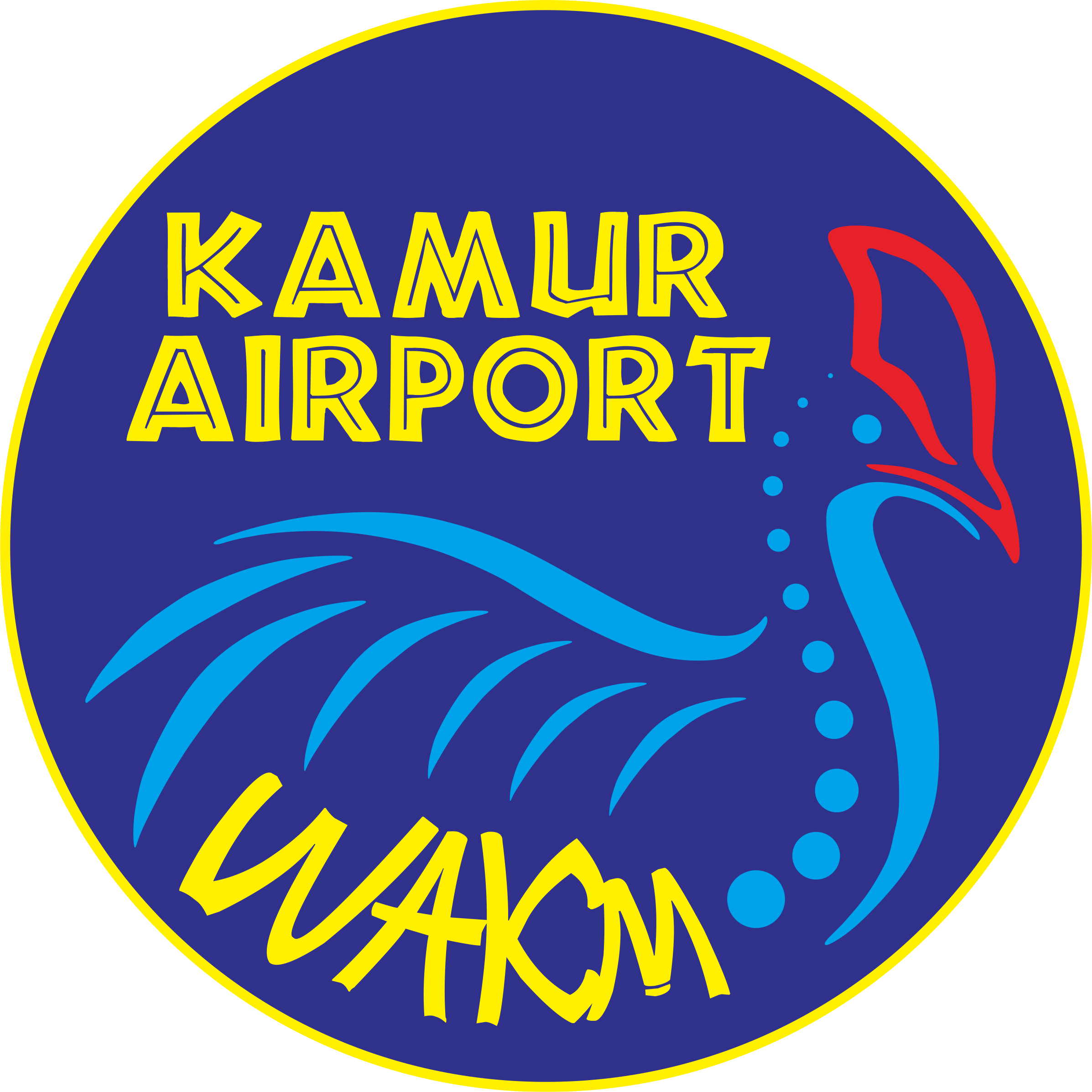Logo Bandara KAMUR