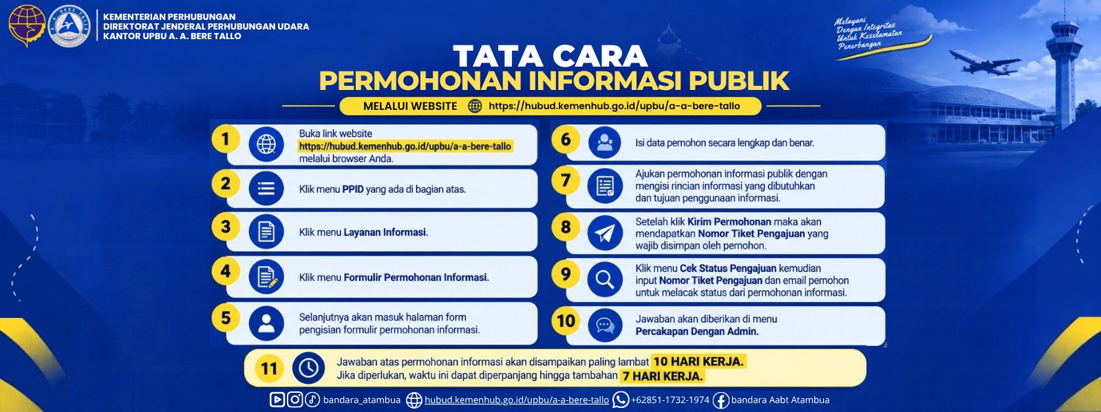 Tata Cara Permohonan Informasi Publik Website