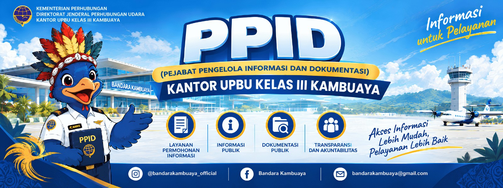 SELAMAT DATANG DI PORTAL PPID UPBU KELAS II KAMBUAYA