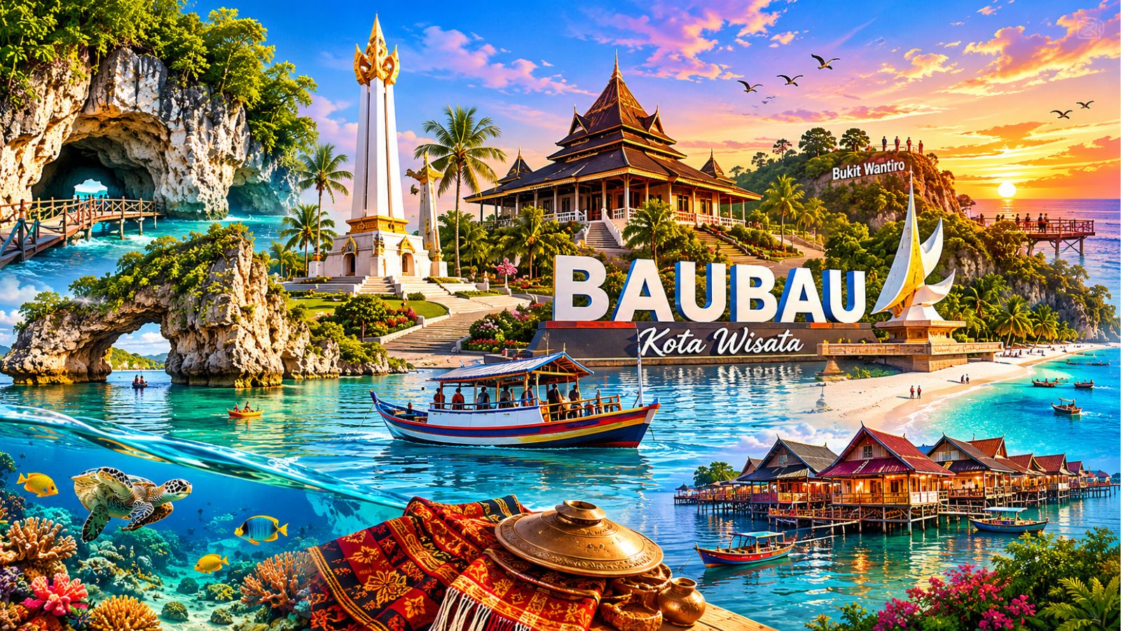 WISATA DI KOTA BAUBAU