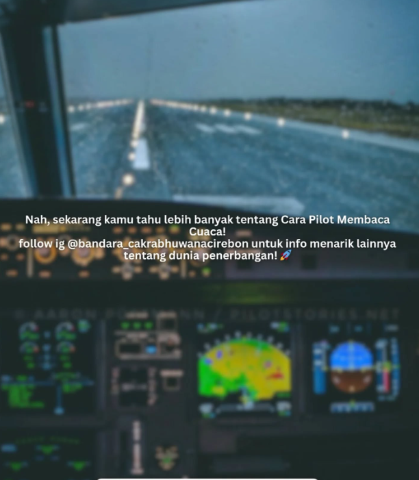 Cara Pilot Membaca Cuaca