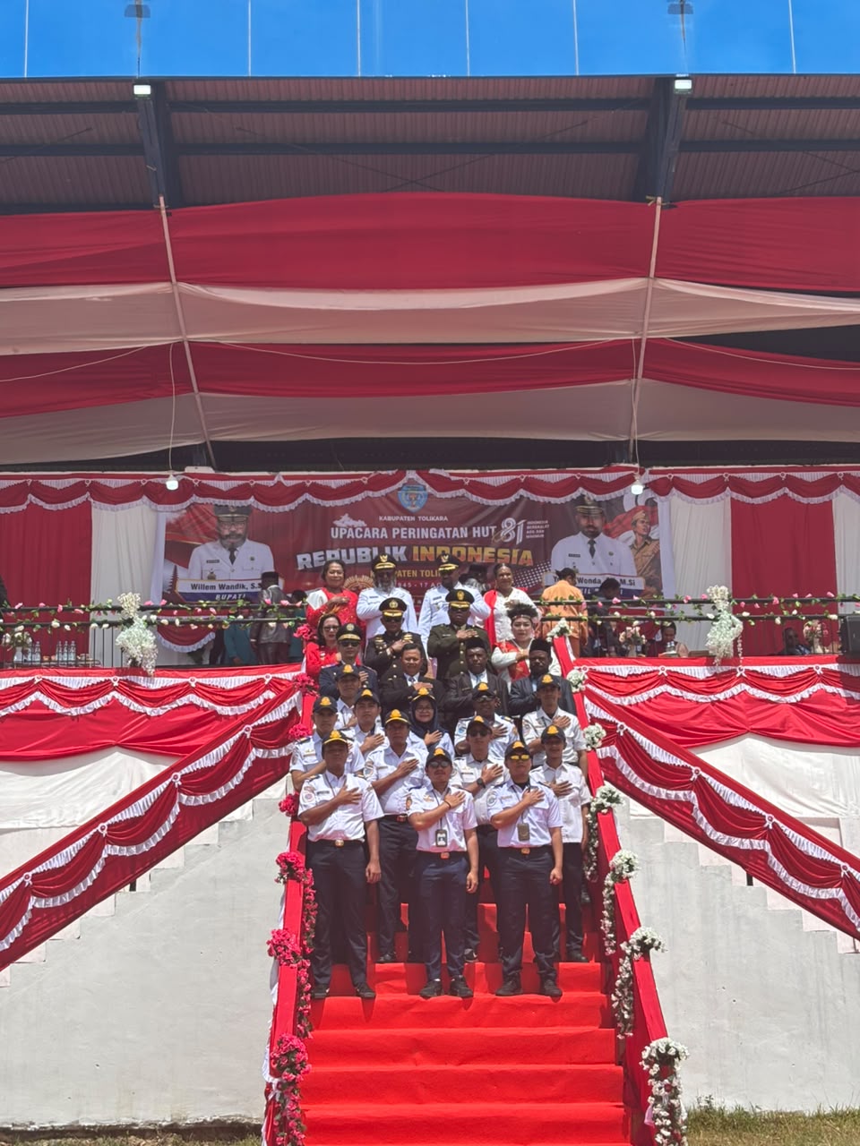 Upacara HUT ke - 81 Kemerdekaan RI