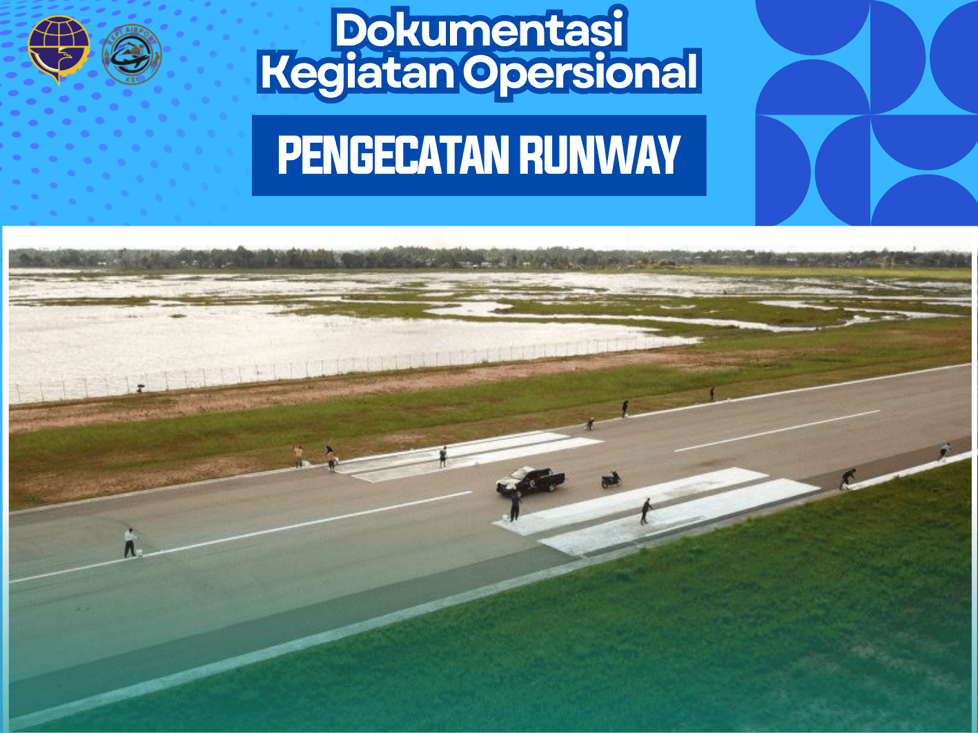 PENGECATAN RUNWAY