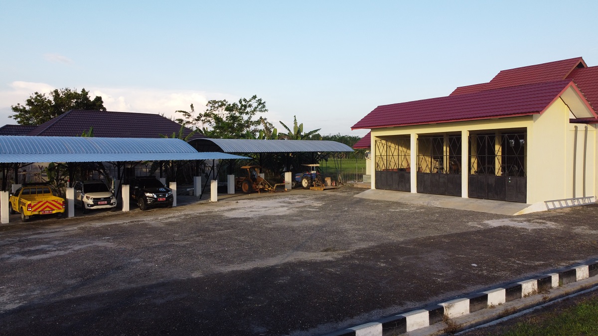 Fasilitas Sisi Darat