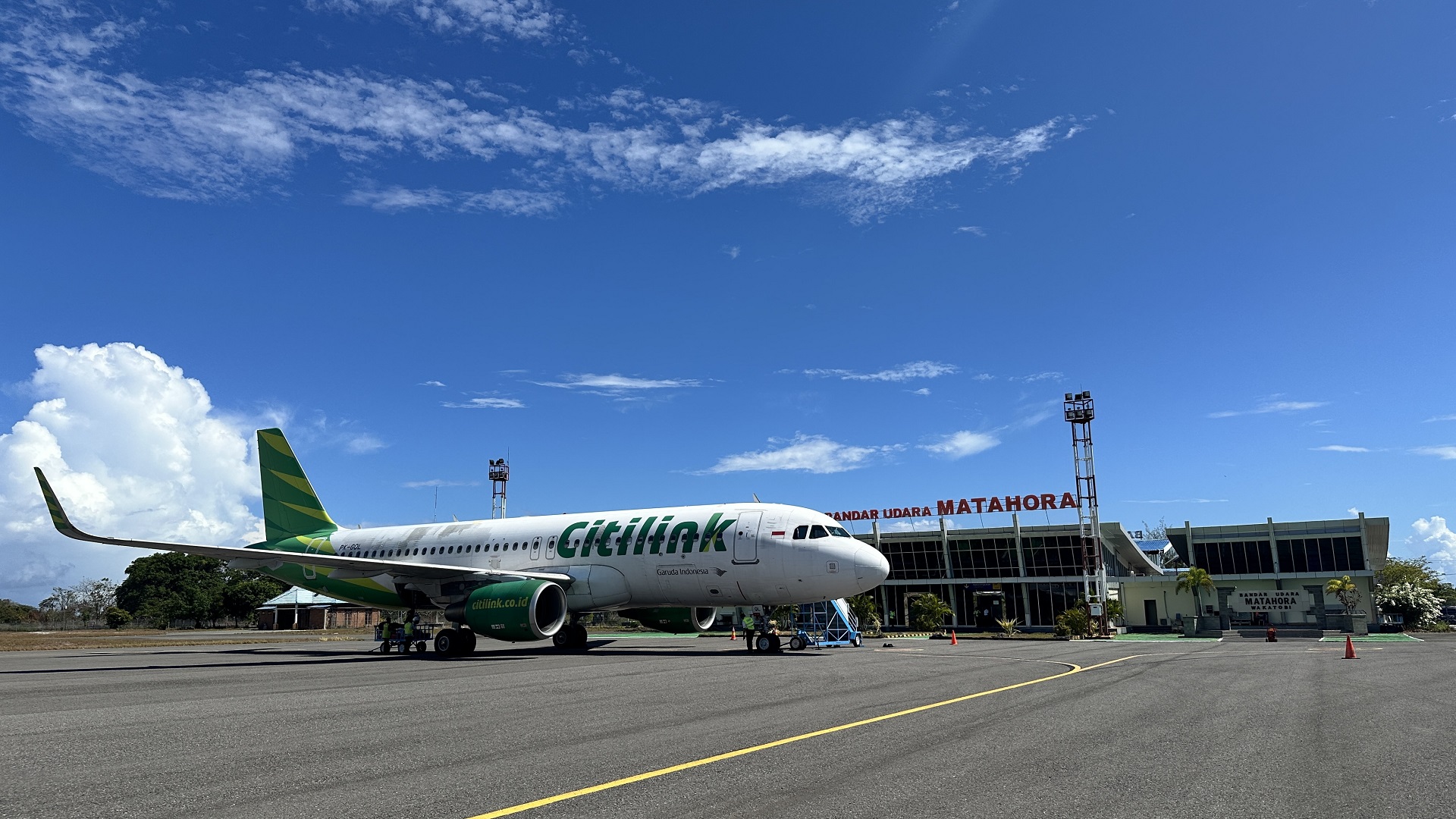 Charter Flight Citilink UPBU MATAHORA