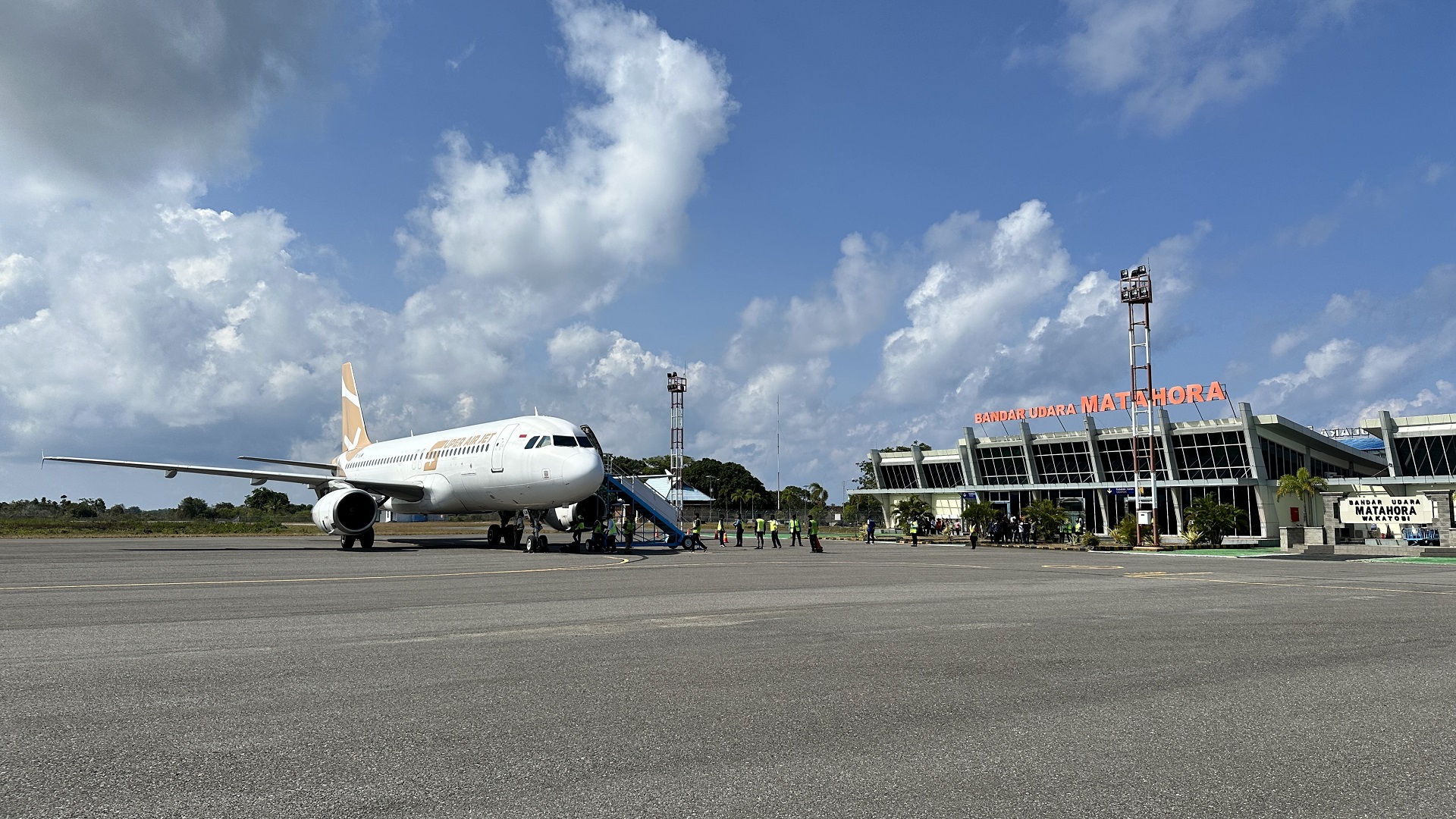 Inaugural Flight Super Air Jet
