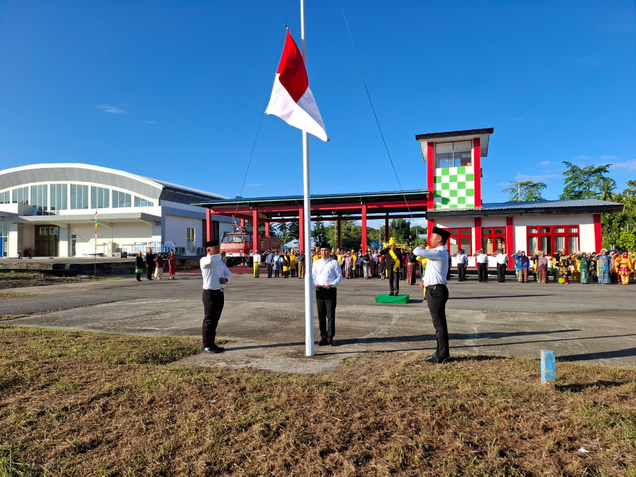 Upacara HUT Republik Indonesia ke 80